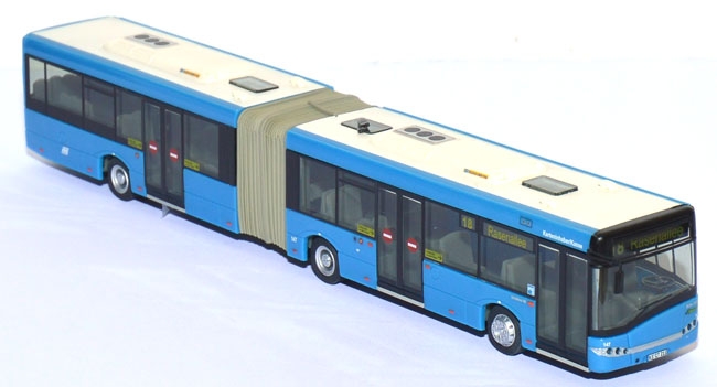 Solaris Urbino 18 Gelenkbus KVG Linie 18 Rasenallee
