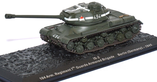 Panzer IS-2 104 Arm. Regiment 7. Guards Armores Brigade Berlin 1945
