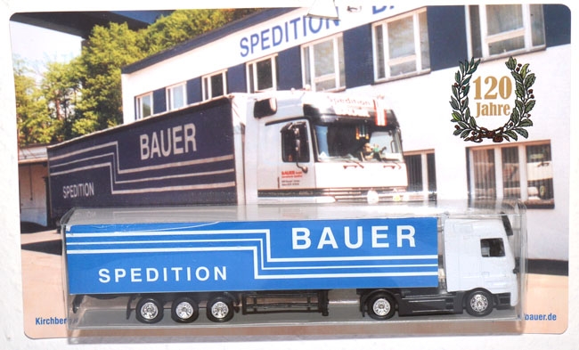 Mercedes-Benz Actros Koffersattelzug Spedition Bauer Wilkau-Haßlau