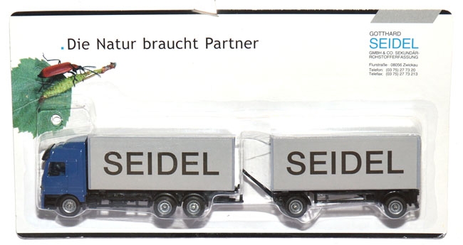 Mercedes-Benz Actros Kofferlastzug Seidel Rohstofferfassung Zwickau