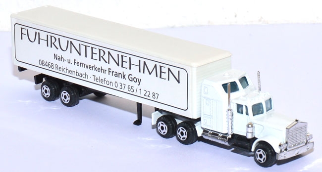 Kenworth Koffersattelzug Fuhrunternehmen Frank Goy Reichenbach
