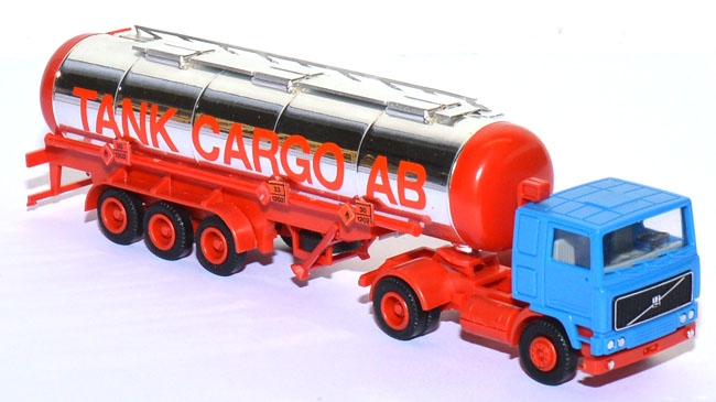 Volvo F12 Chromtank-Sattelzug Tank Cargo AB