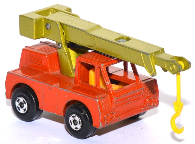 42A Iron Fairy Crane dunkelorange