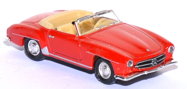 Mercedes-Banz 190 SL Cabrio offen rot