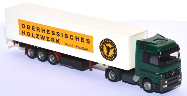 Mercedes-Benz Actros 1857 Koffersattelzug Oberhessisches Holzwerk