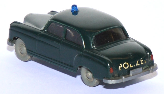 Mercedes-​​​Benz 220 Ponton Polizei schwarzgrün