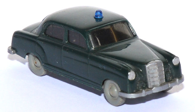 Mercedes-​​​Benz 220 Ponton Polizei schwarzgrün