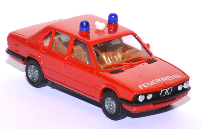 BMW 528i ELW Feuerwehr rot