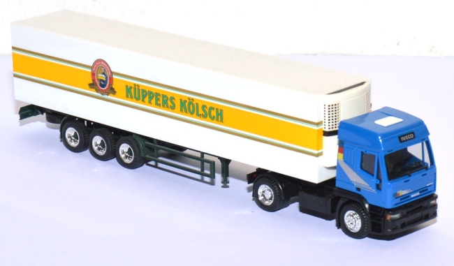 Iveco EuroTech Kühlkoffer-Sattelzug Küppers Kölsch