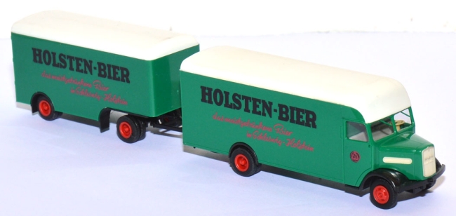 MAN 750 Kofferlastzug Holsten-Bier