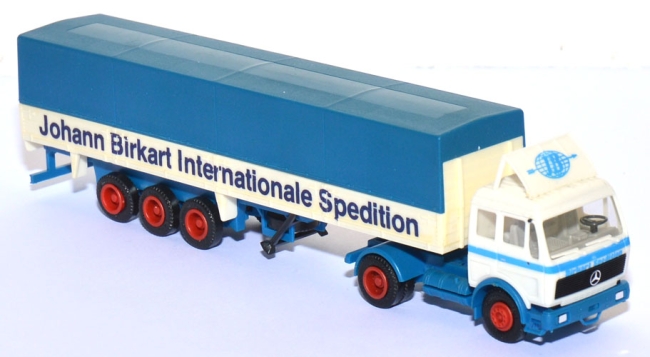 Mercedes-​​​Benz SK Pritschensattelzug Spedition Birkart
