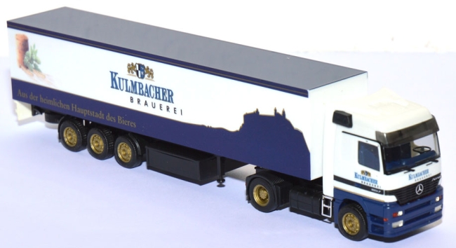 Mercedes-Benz Actros Koffersattelzug Kulmbacher Brauerei