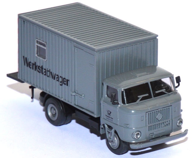 IFA W50 LKW Werkstattwagen Koffer Deutsche Post
