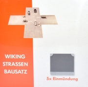 Straßen Bausatz 5x Einmündung