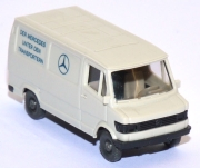 Mercedes-​Benz 207 D Kasten Der Mercedes grauweiß