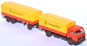Mercedes-​​Benz NG 1632 Pritschenlastzug Mercedes-​​Benz blassrot
