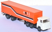 Scania 111 Containersattelzug ceti weiß