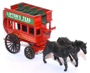 Horse Drawn Omnibus Liptons Teas rot